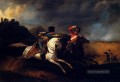 Zwei Soldaten zu Pferd Schlacht Horace Vernet